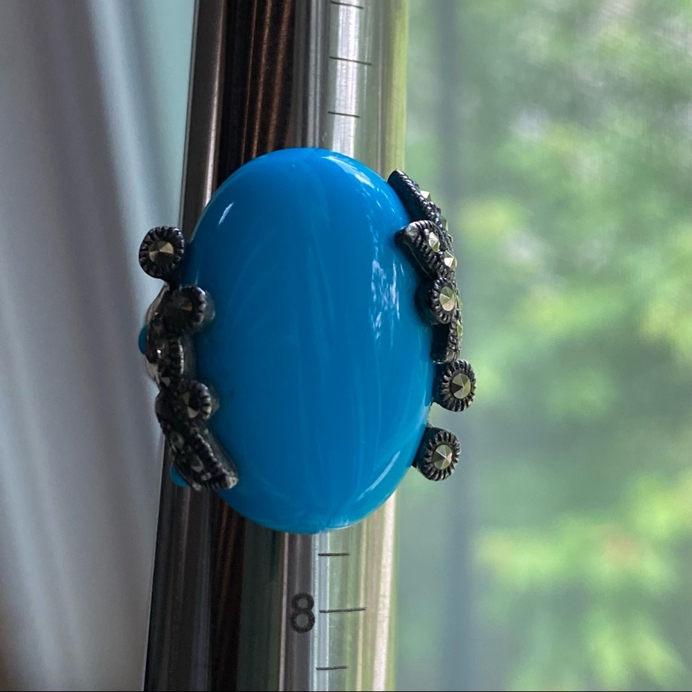 Sterling statement ring - Picture 10 of 11